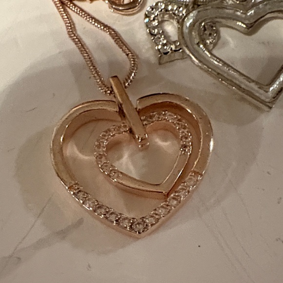 Heart, Pendant , Bracelet, Necklace Set - Picture 6 of 8